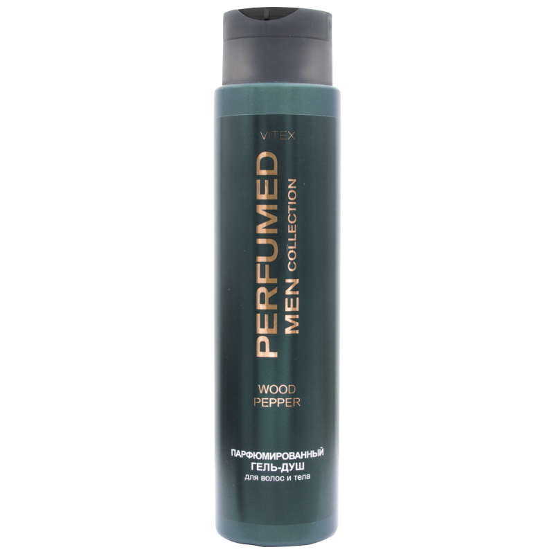 PERFUMED MEN Collection WOOD PEPPER Парфюмированный гель-душ для волос и тела, 400 мл.