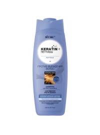 Keratin&Пептиды шампунь д/всех типов против выпадения волос 500мл                                   
